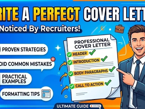 HOW TO WRITE A PERFECT COVER LETTER. GIN-DON RECRUITMENT AGENCY