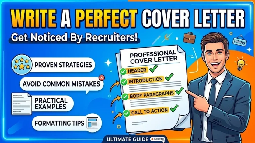 HOW TO WRITE A PERFECT COVER LETTER. GIN-DON RECRUITMENT AGENCY